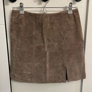 Blank NYC Suede Skirt